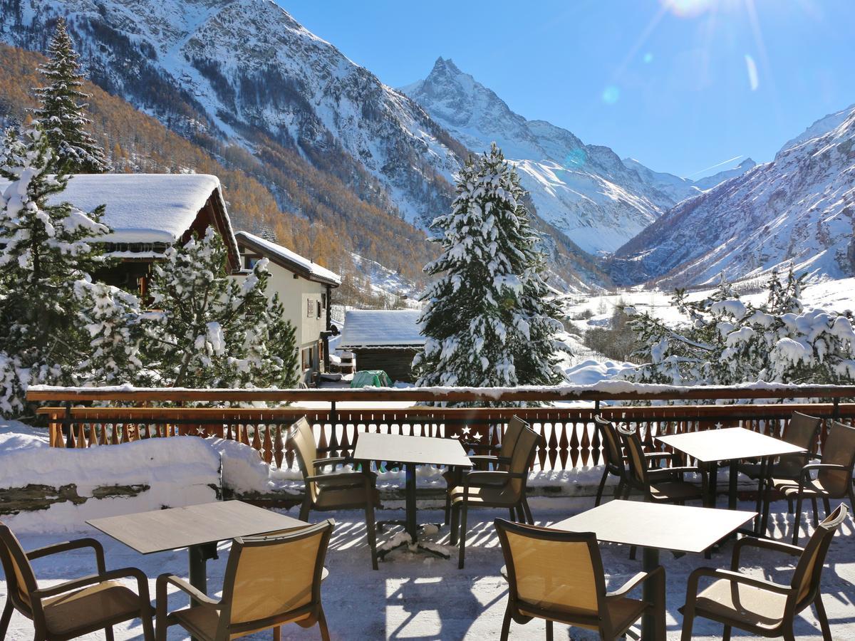Hotel Garni Les Bouquetins Zinal Kültér fotó